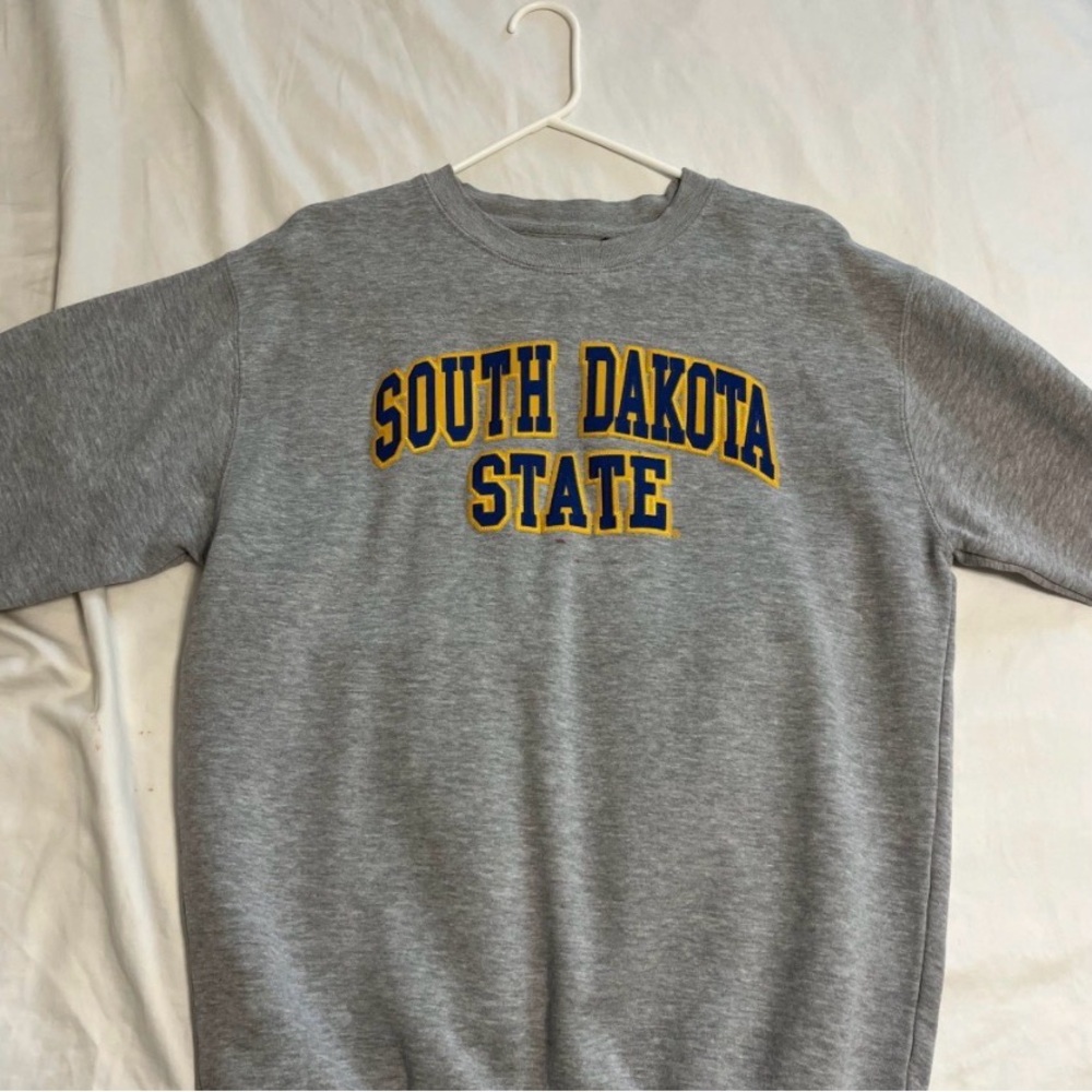 Gray South Dakota State Sweatshirt